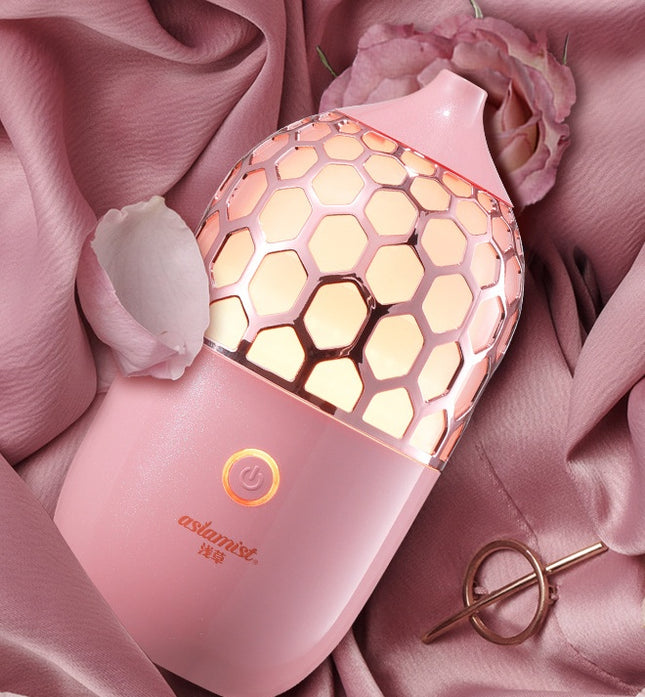 Asakusa Pink Aroma Diffuser – Modern Ultrasonic Humidifier & Essential Oil Diffuser