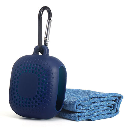 Quick-drying Towel Sweat-absorbent Gym Cold Towel Outdoor Sports Towel Mini Travel Portable Silicone Suit