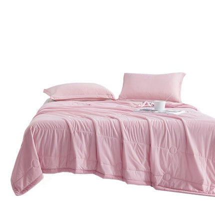 Cooling Ice Silk Quilt | Lightweight Summer Blanket