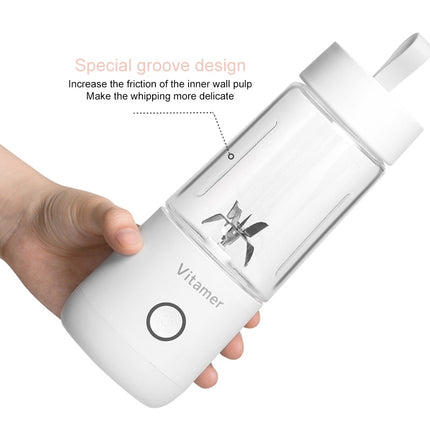 Portable USB Blender Bottle 350ml | Rechargeable Smoothie Maker