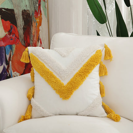 Cotton pillow embroidery home pillow – Trendy & Practical for Daily Living