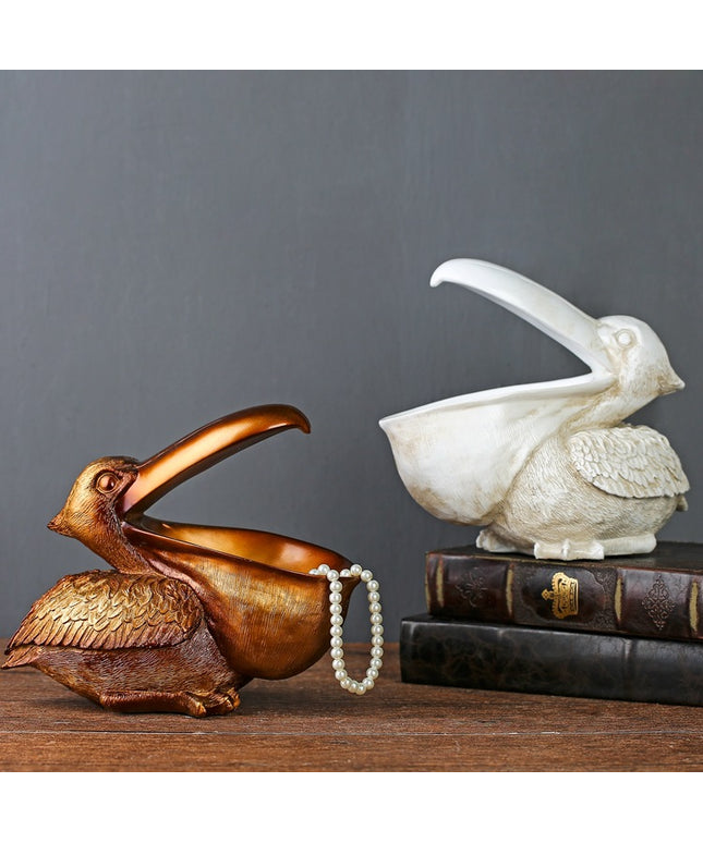 Pelican Trinket Dish | Decorative Key & Jewellery Holder
