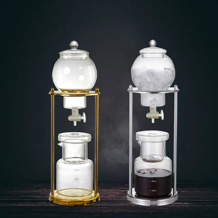 Iced Drip Cold Brew Coffee Maker | Stainless Steel Coffee Tower