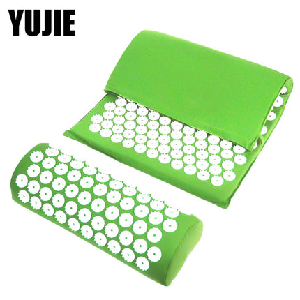 Acupuncture massage yoga mat with pillow – Trendy & Practical for Daily Living