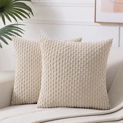 Corduroy Cushion Cover | Ribbed Throw Pillow