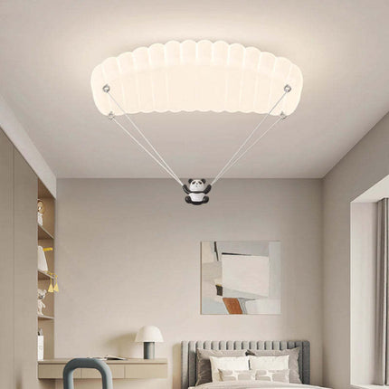 Large Parachute Ceiling Light – Tricolour & Dimmable LED Options