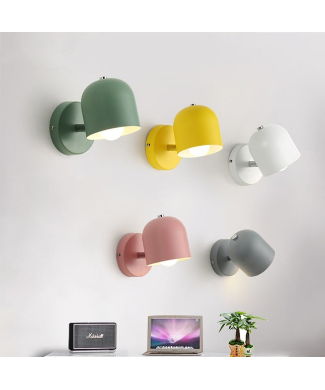 Nordic Macaron Wall Lamp – Simple Modern Wall Light (5 Colours)