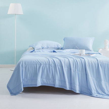 Cooling Ice Silk Quilt | Lightweight Summer Blanket