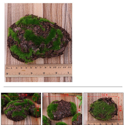 Artificial moss fairy garden decor model