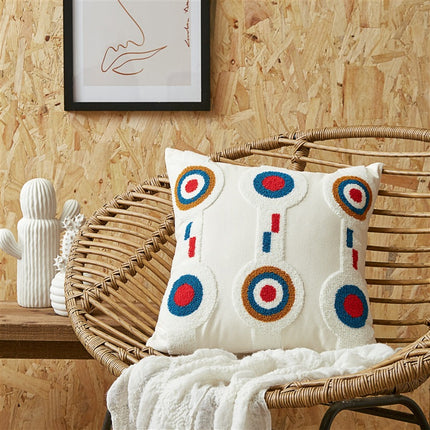 Geometric Embroidered Cushion Covers - 29 Designs | Modern Nordic Pillowcases