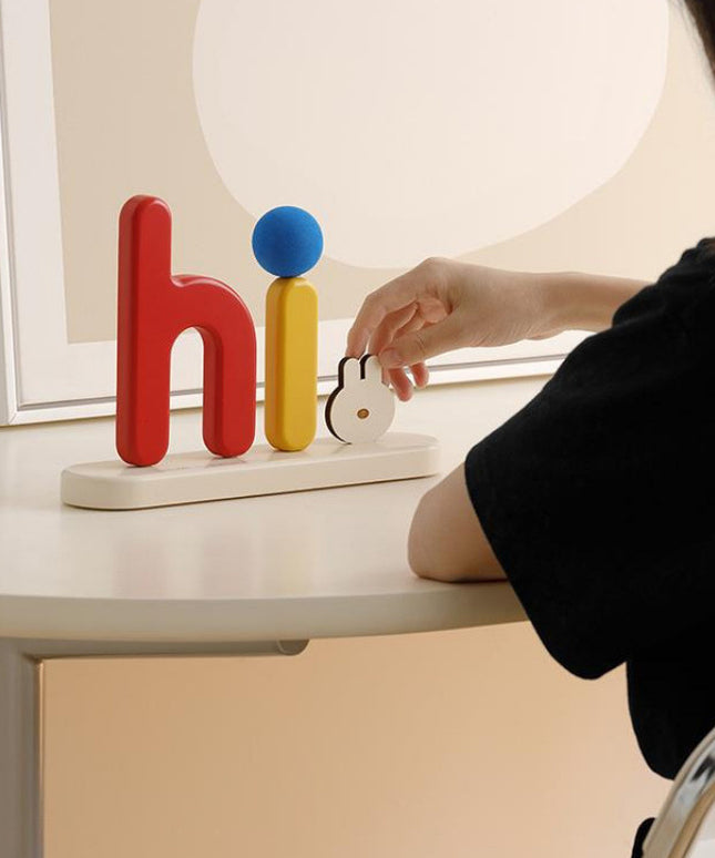 Decorative Word Sign Ornament | Home Desk & Hallway Décor