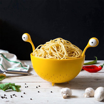 Big Eyes Fruit Basket & Colander | Cute Kitchen Drain Basket