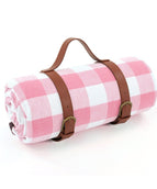 Pink And White Plaid