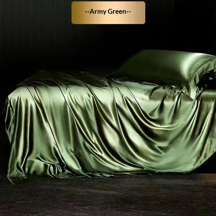 Silk Bedding Set | Luxury Duvet Cover 4 Piece