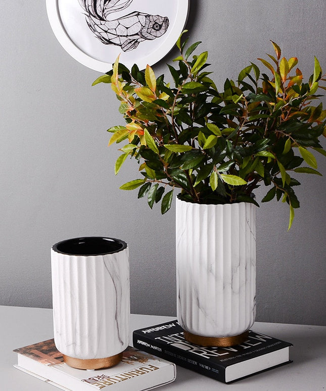 Modern minimalist ceramic vase