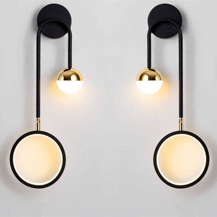 Bedroom Bedside Lamp Simple Hotel Room Wall Lamp