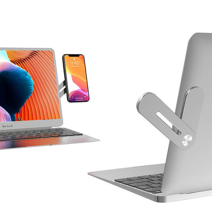 📱 Adjustable Laptop Side Mount – Your Second Screen, Simplified