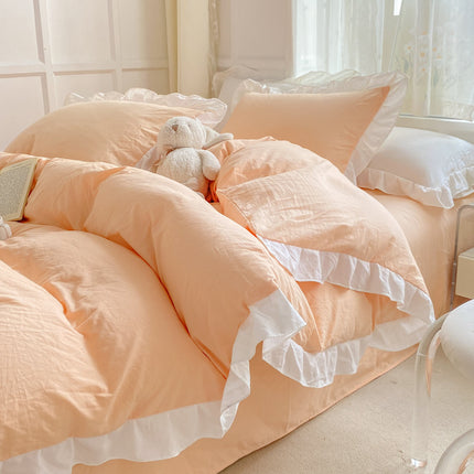 Princess Cotton Bedding Set | Instagram Aesthetic Duvet Cover