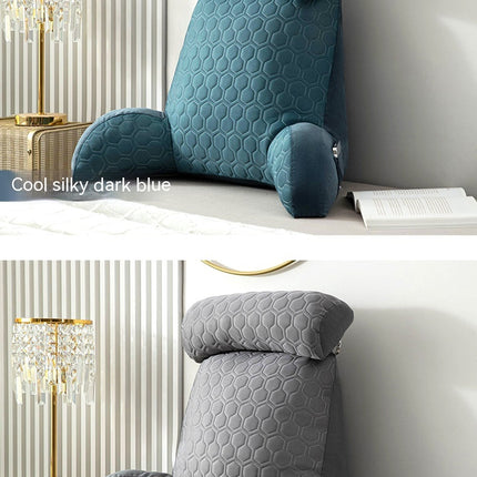 Large Ice Silk Backrest Cushion – 9 colours to choose from