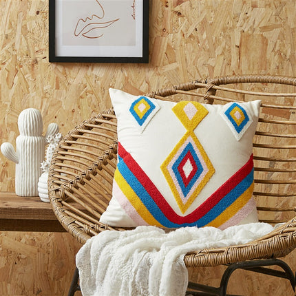 Geometric Embroidered Cushion Covers - 29 Designs | Modern Nordic Pillowcases