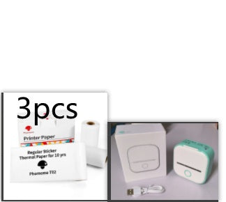 Portable Mini Thermal Label Printer Bluetooth Inkless Pocket Printer