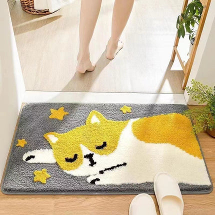 Simple Home Bathroom Non-slip Decorative Floor Mat