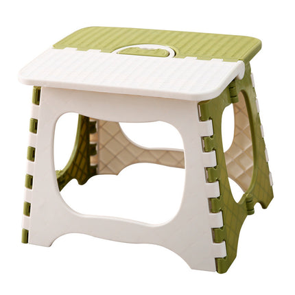 Children's Bathroom Small Bench Portable Plastic Folding Stool