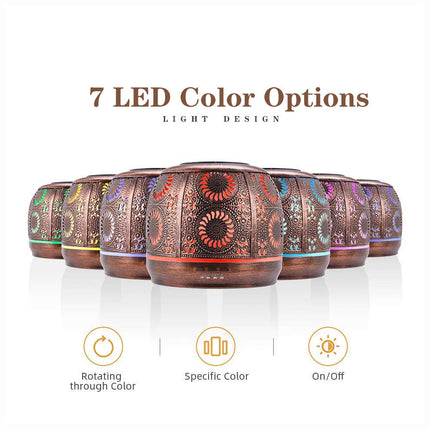 Large Capacity Aroma Diffuser – Ultrasonic Essential Oil Humidifier (41–60㎡ Coverage)