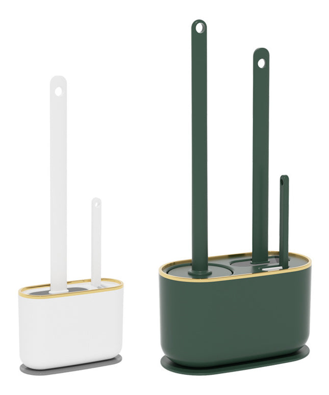 Wall-Mounted Silicone Toilet Brush | Flexible No Dead Angle Cleaning – Ikeame