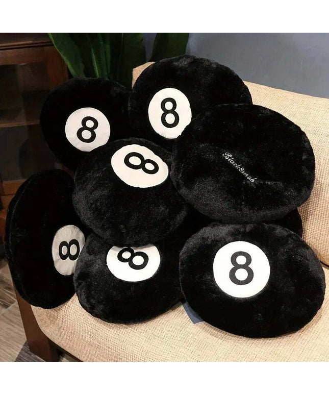Magic Eight Ball Plush Cushion – Fun & Soft Home Décor