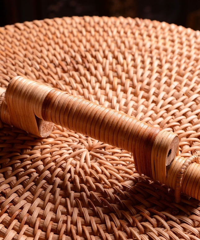 Vietnamese Rattan Woven Laundry & Storage Basket
