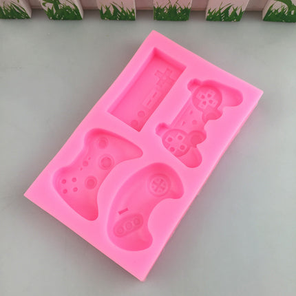 Game Controller Baking Mould 🎮 – 4 Designs, Silicone