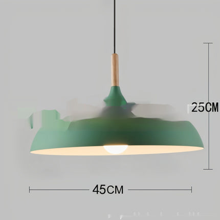 Modern Minimalist Pendant Chandelier – Colourful Ceiling Light (32cm / 35cm / 45cm)