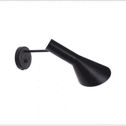 Adjustable LED Wall Lamp – Black & White Modern Iron | Ikeame