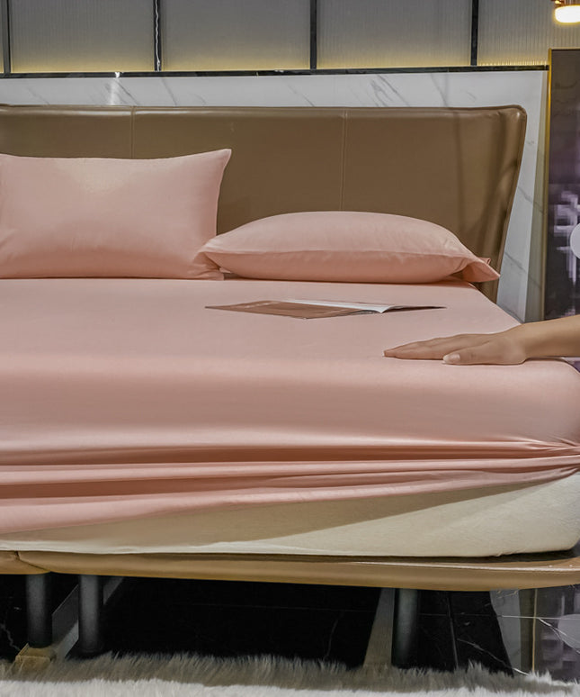 Luxury twill cotton fitted bedsheet – Trendy & Practical for Daily Living