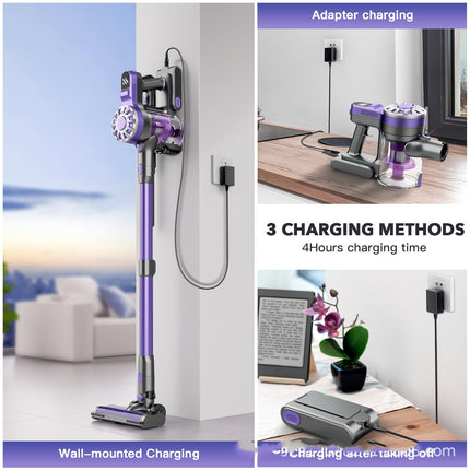 Portable Telescopic Vacuum Cleaner – Cordless Household Cleaning Kit | Ikeame