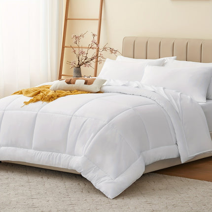 Block Colour Luxury 4-Piece Bedding Set