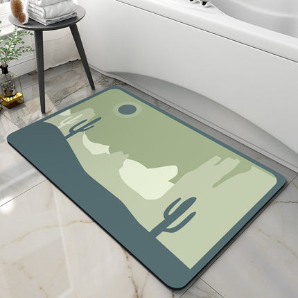 Tech Velvet Bath Mat — Soft, Absorbent, Modern