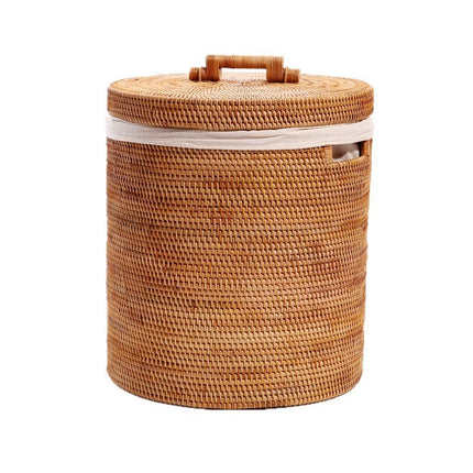 Vietnamese Rattan Woven Laundry & Storage Basket