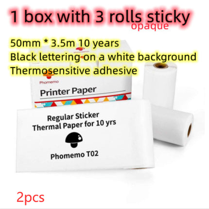 Portable Mini Thermal Label Printer Bluetooth Inkless Pocket Printer