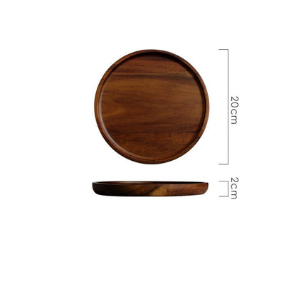 Wooden Japanese Plates – Elegant, Handcrafted & Versatile | Ikeame