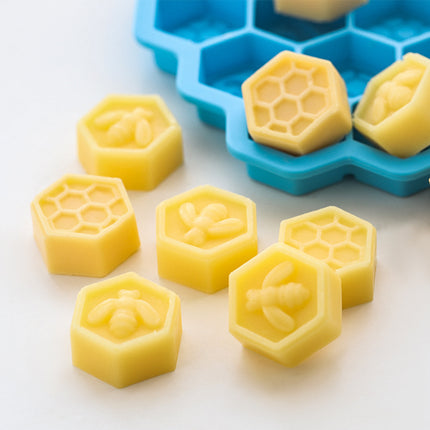 Honey Bee & Honeycomb Baking Mould 🐝 – Food Grade Silicone