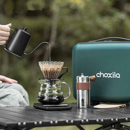 Hand Made Coffee Maker Suit Portable Outdoor Hand Grinding Coffee Suit Suit