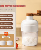 Ice Crusher + 2 Ice Molds
