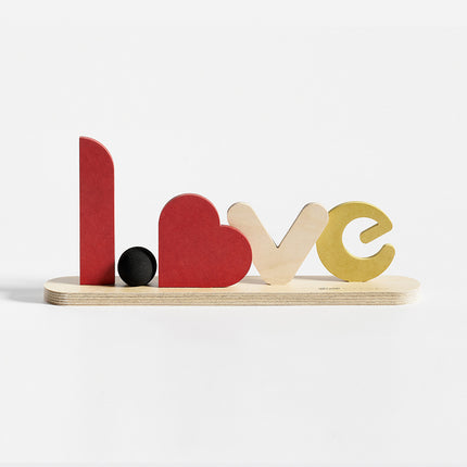 Decorative Word Sign Ornament | Home Desk & Hallway Décor