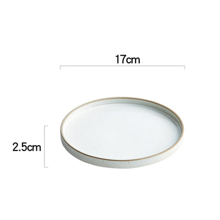 Stoneware Sesame Creative Retro Dinner Plate