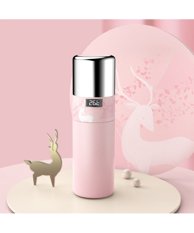 Smart Thermos Cup with Temperature Display & Fast Cooling | 316 Steel