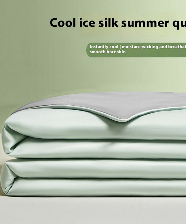 Cooling Quilt | Ice Silk Summer Blanket