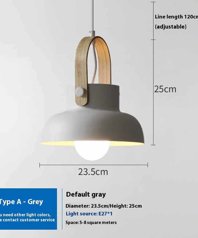 Nordic Pendant Light Shade – Modern Dome & Triangular Designs (6 Colours, 3 Shapes)