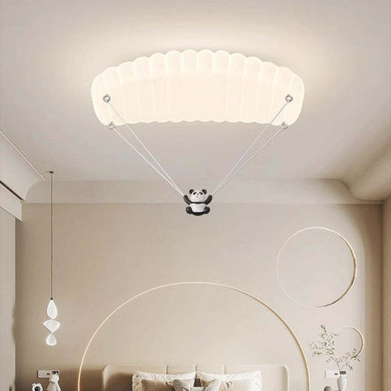 Large Parachute Ceiling Light – Tricolour & Dimmable LED Options